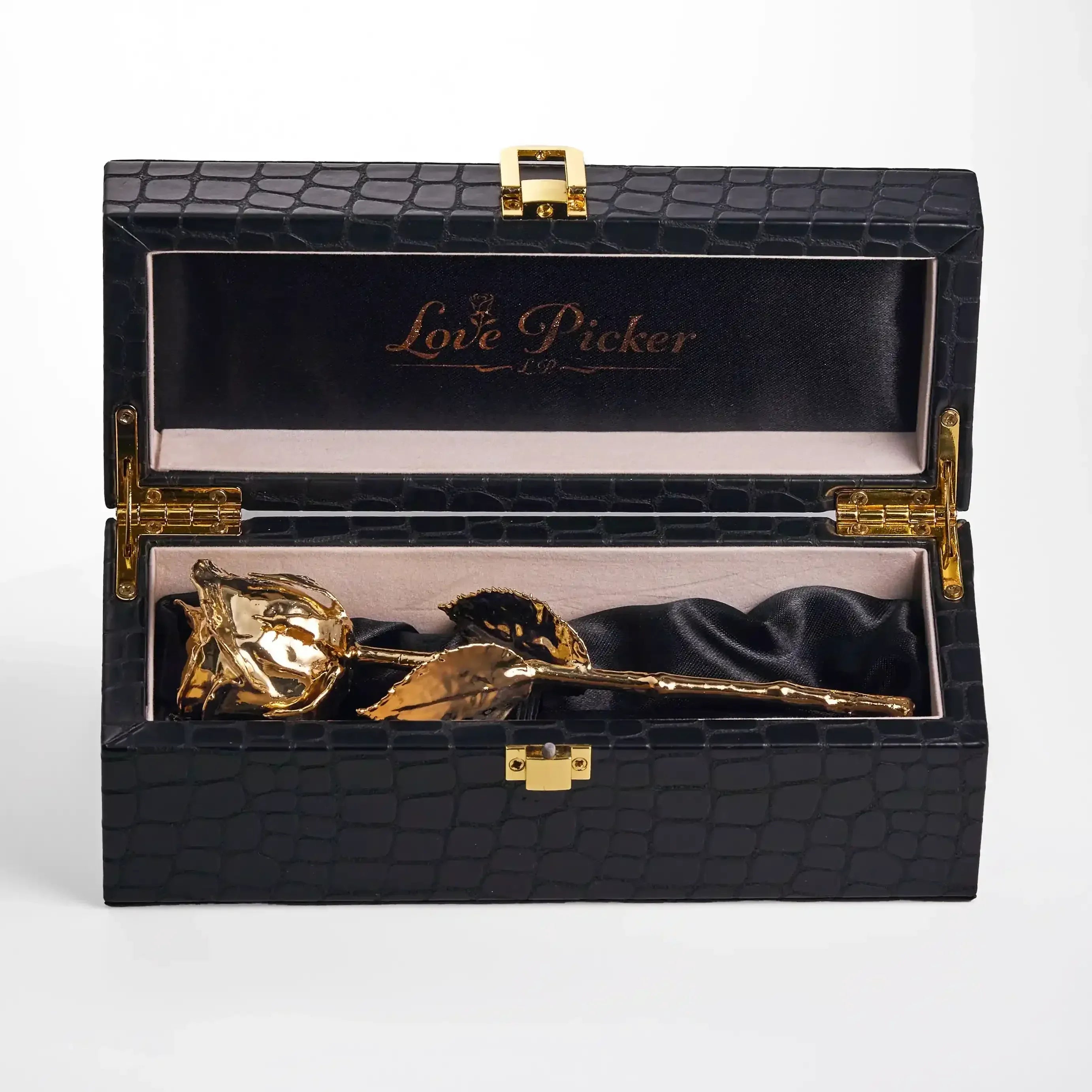 Engraved 24K Gold Rose 7 Engraved 24K Gold Rose 7