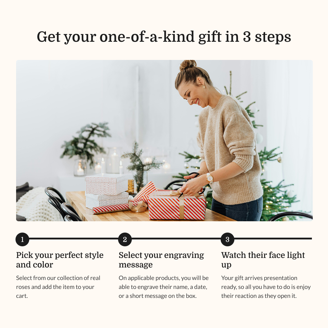 24K Gold Dipped Natural Rose 7" - Midnight Blue Real Leather Gift Box