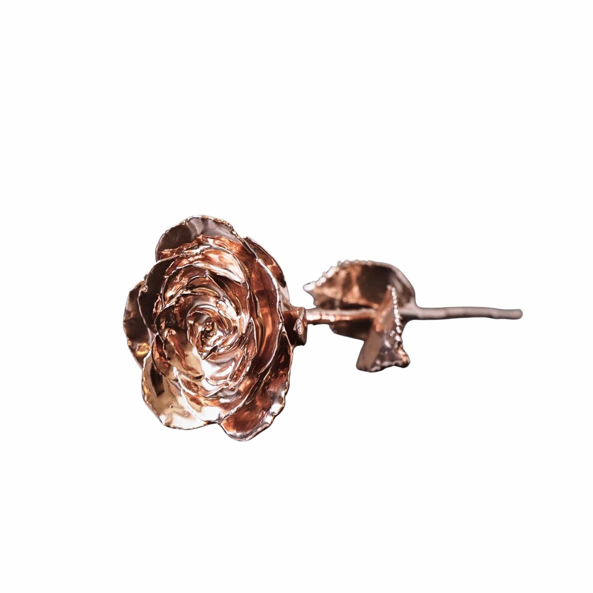 LovePicker Gold Dipped Rose 24 Karat Gold Plated Rose 11.5" - Royal Navy Blue Box Rose-Gold Gold Dipped Rose anniversary-birthday-wedding-gift Valentines-Day milestone-gifts luxury-custom-elegant