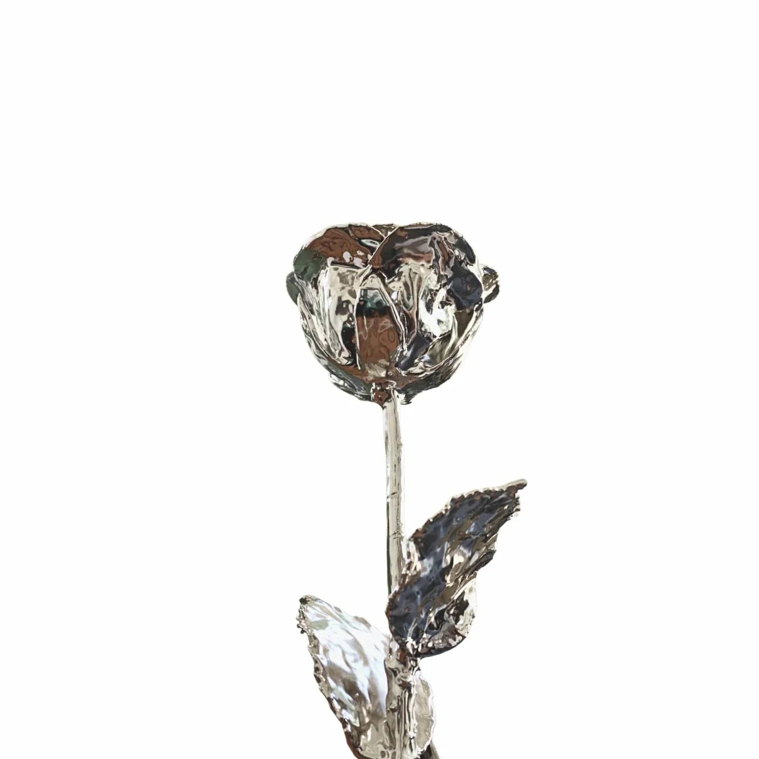 LovePicker Gold Dipped Rose 24 Karat Gold Plated Rose 11.5" - Silver Gold Dipped Rose anniversary-birthday-wedding-gift Valentines-Day milestone-gifts luxury-custom-elegant