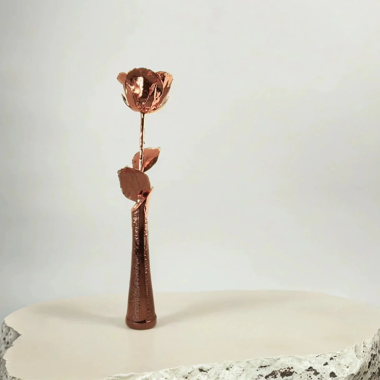 LovePicker Vase Gold Dipped Lovepicker 11.5 Inch Gold Dipped Vase for Preserved Rose Gold Dipped Rose anniversary-birthday-wedding-gift Valentines-Day milestone-gifts luxury-custom-elegant