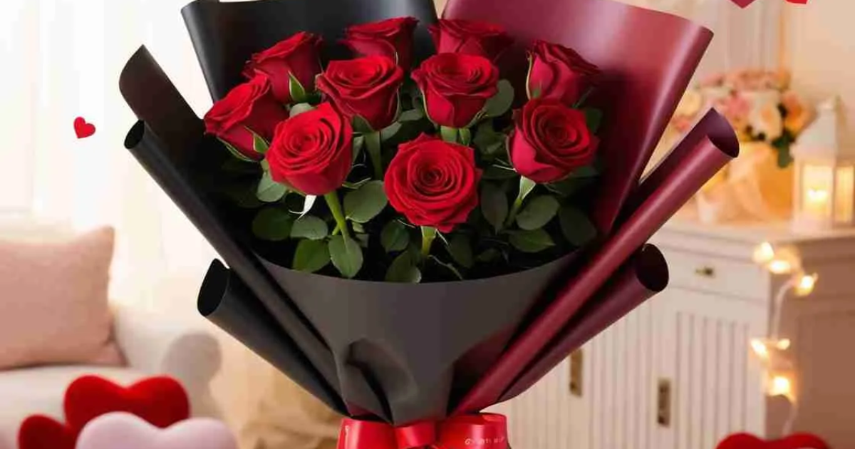 Flower Gift Valentine