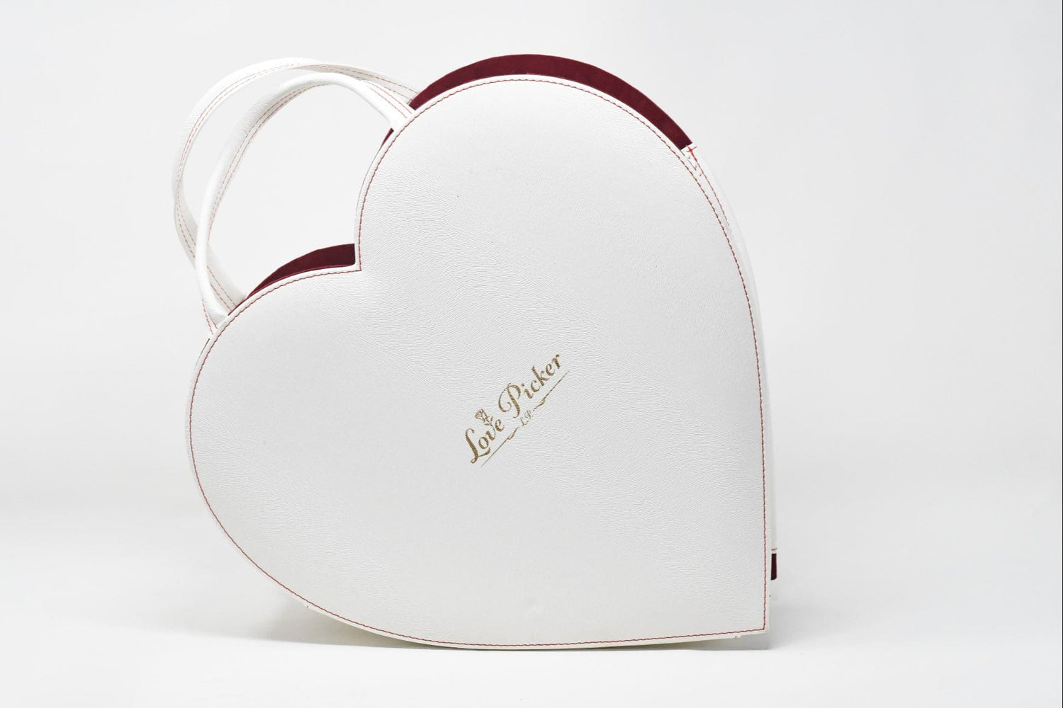 Heart Share Leather Luxury Display for Gold dipped roses platinum silverroses rose-gold 24k anniversary gift 