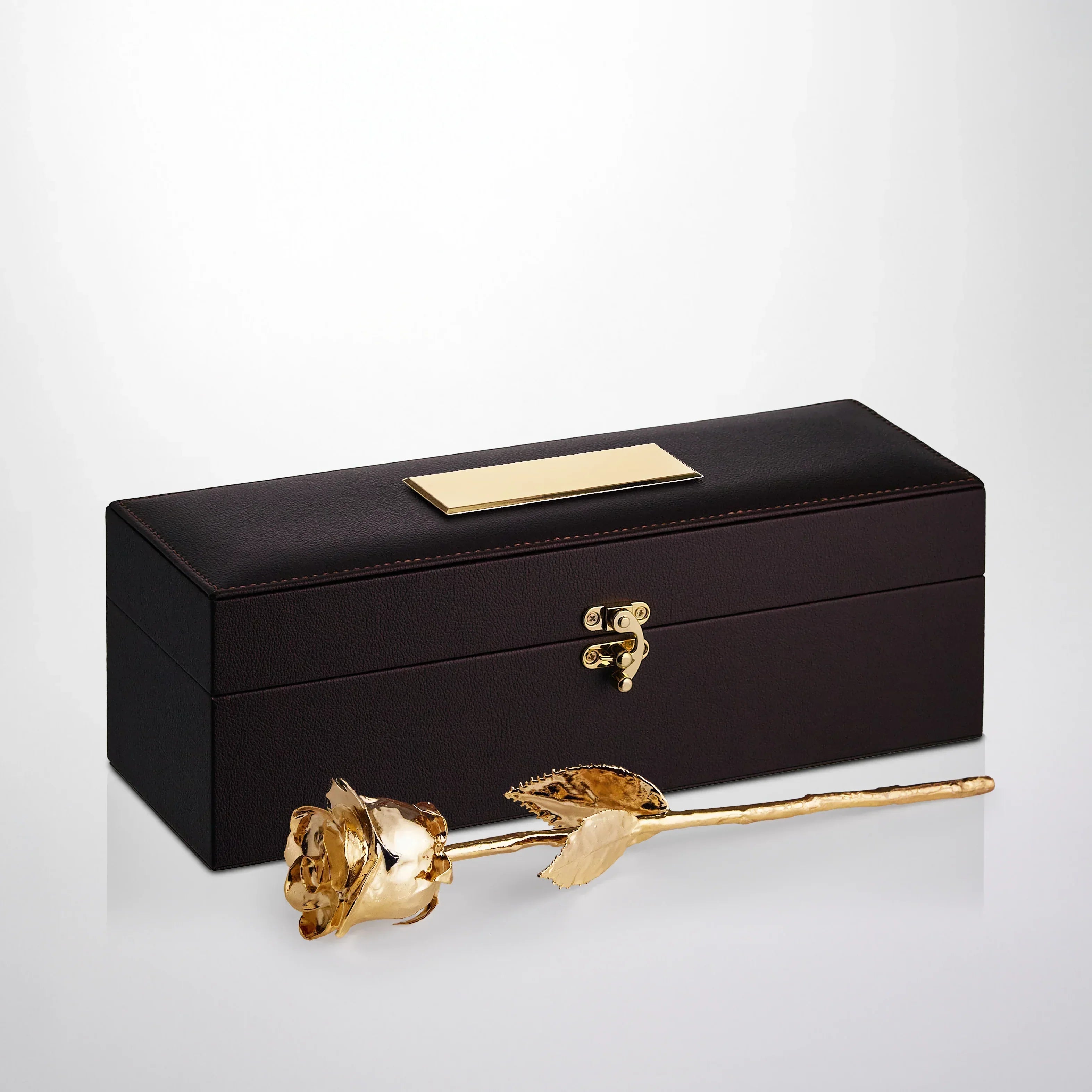 24K Gold Dipped Natural Rose 11.5 24K Gold Dipped Natural Rose 11.5