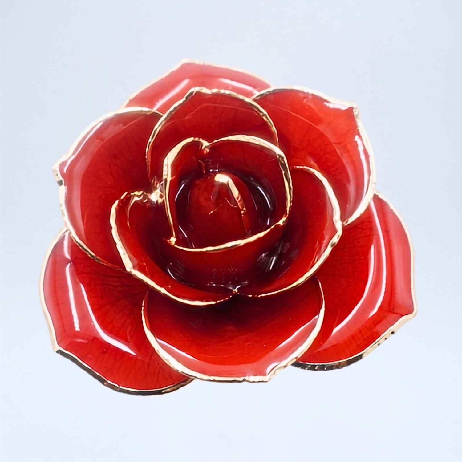 Red 24K Gold Dipped Rose | Valentine's Gift for Her, For Love - Forever