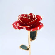 Red 24K Gold Dipped Rose | Valentine's Gift for Her, For Love - Forever