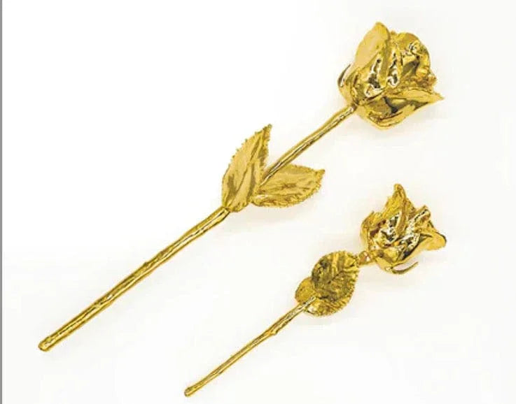 Lovepicker Rose 24K Rose Gold Dipped Real Rose – No Box Included Gold Dipped Rose anniversary-birthday-wedding-gift Valentines-Day milestone-gifts luxury-custom-elegant