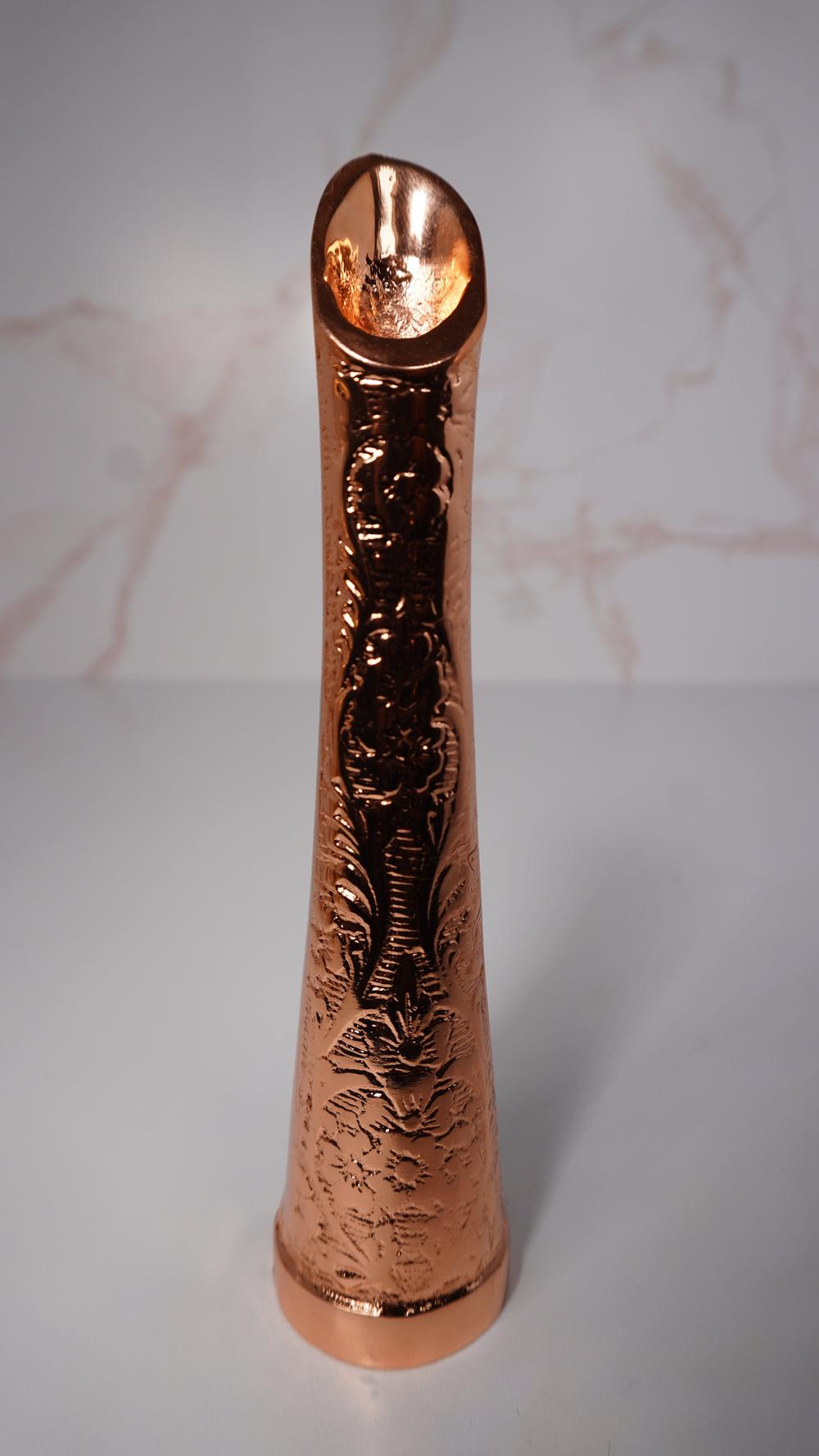 LovePicker Vase Gold Dipped Lovepicker 11.5 Inch Gold Dipped Vase for Preserved Rose Gold Dipped Rose anniversary-birthday-wedding-gift Valentines-Day milestone-gifts luxury-custom-elegant