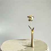 LovePicker Vase Gold Dipped Lovepicker 11.5 Inch Gold Dipped Vase for Preserved Rose Gold Gold Dipped Rose anniversary-birthday-wedding-gift Valentines-Day milestone-gifts luxury-custom-elegant