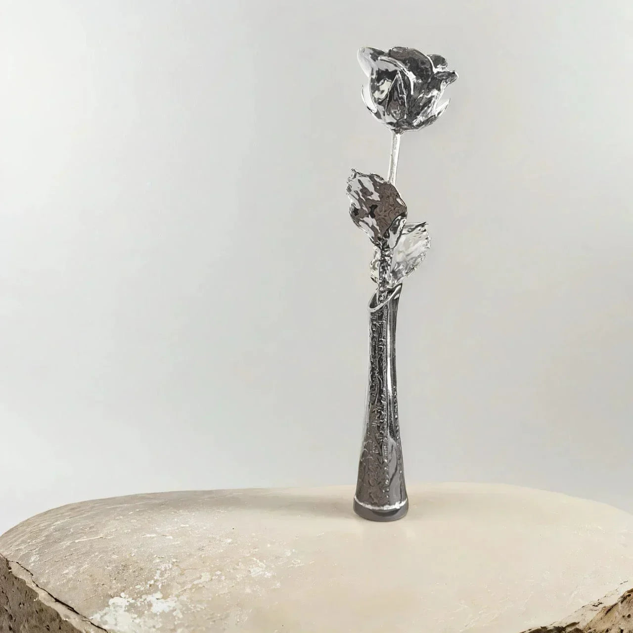 LovePicker Vase Gold Dipped Lovepicker 11.5 Inch Gold Dipped Vase for Preserved Rose Platinum Gold Dipped Rose anniversary-birthday-wedding-gift Valentines-Day milestone-gifts luxury-custom-elegant