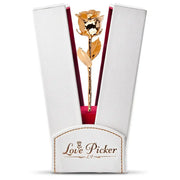 best present for her gold rose in 24k gold