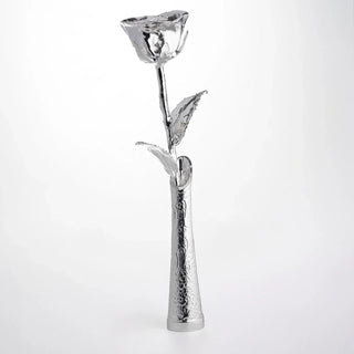 24K Gold Dipped Vase Large (for 11.5" rose)